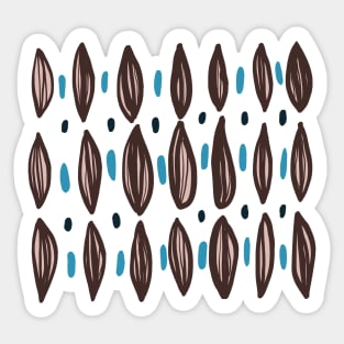 happy cocoa beans Sticker